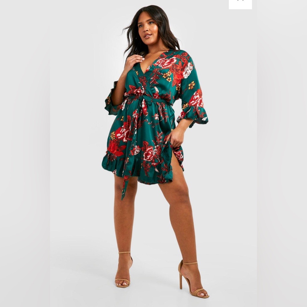 New with tags boohoo Wrap Dress